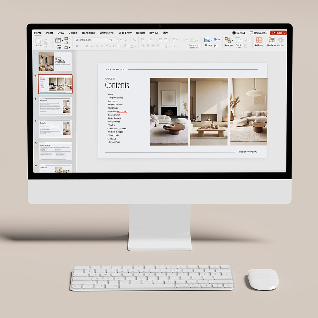 Full-Service Interior Design Pack – 150+ Pages for Success
