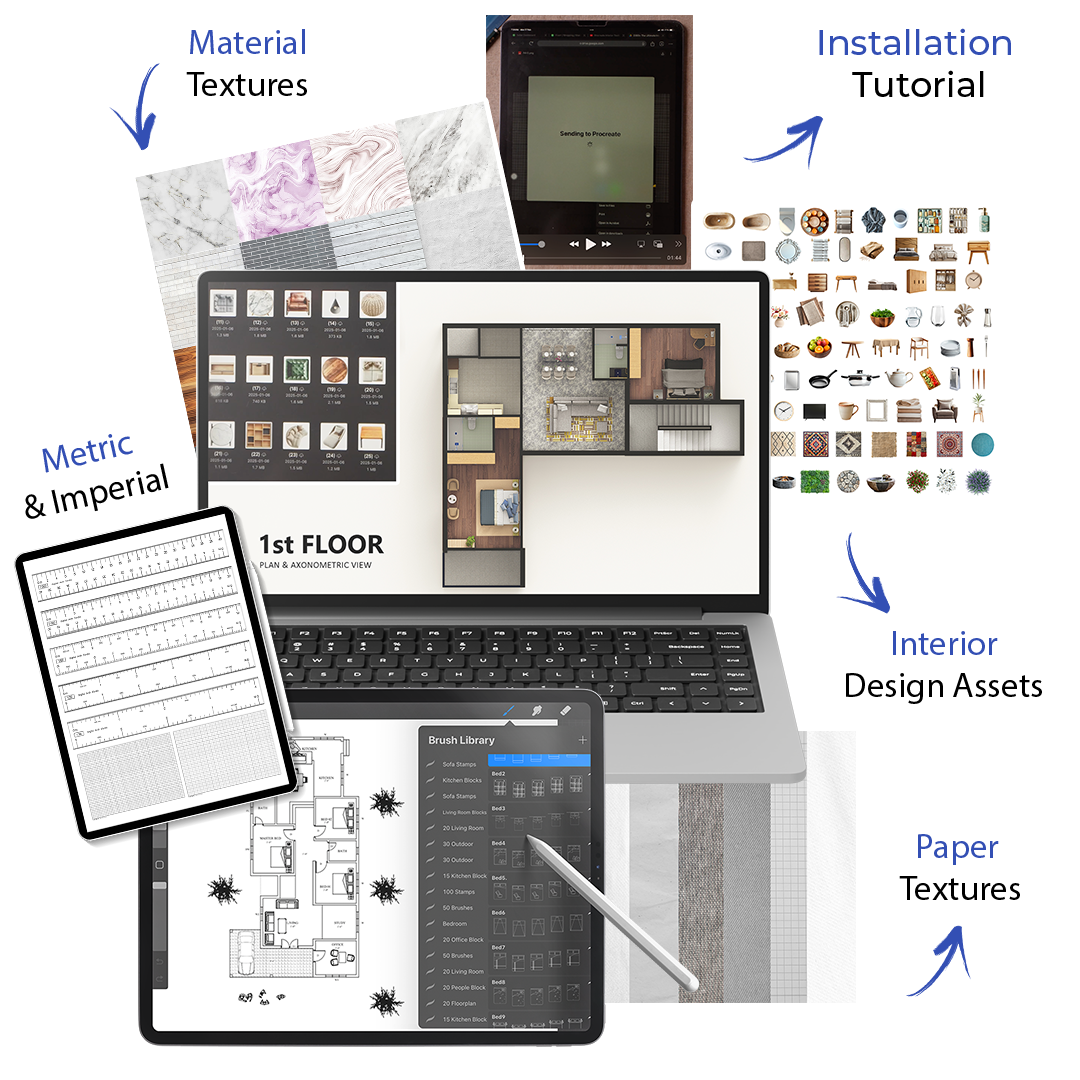 3000+ The Ultimate Interior Design Collection – Digital Arch Studio